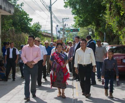 desfile inaugural de cubulco