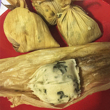 Receta para hacer tamalitos de chipilín guatemalteco