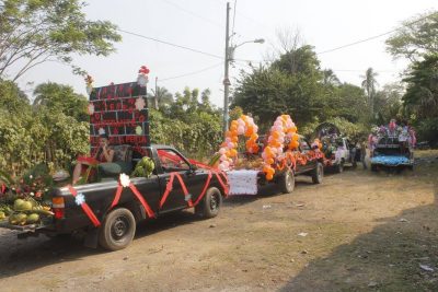desfile de carrozas la democracia