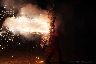 quema de diablitos en panzos
