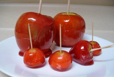 Receta de Manzanas con caramelo