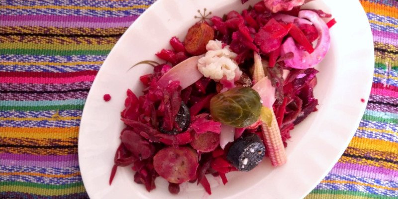 Receta para hacer Fiambre Rojo de Guatemala