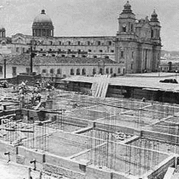 construccion palacio nacional