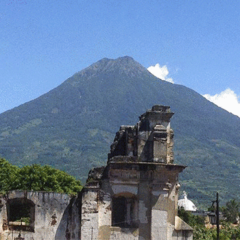 Volcán de Agua en Guatemala