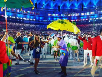 Atleta Isabel Brand en Río 2016