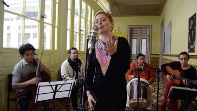 Cantante guatemalteca Magda Angélica