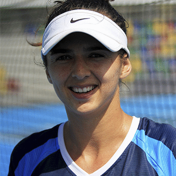 Deportista Andrea Weedon, tenista guatemalteca