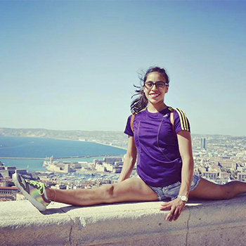 Gimnasta guatemalteca Ana Sofía Gómez