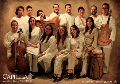 Integrantes del Ensamble Capilla del Valle de la Asunción de Guatemala 