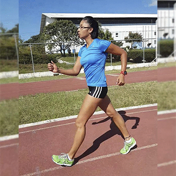 Quién es la atleta Jamy Franco