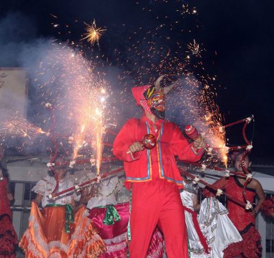 noche cultural en la feria de malacatan