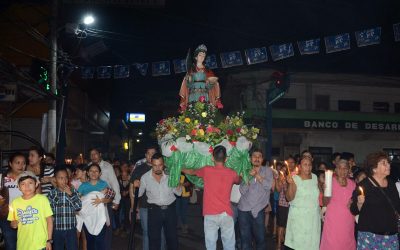 procesion de santa lucia malacatan san marcos