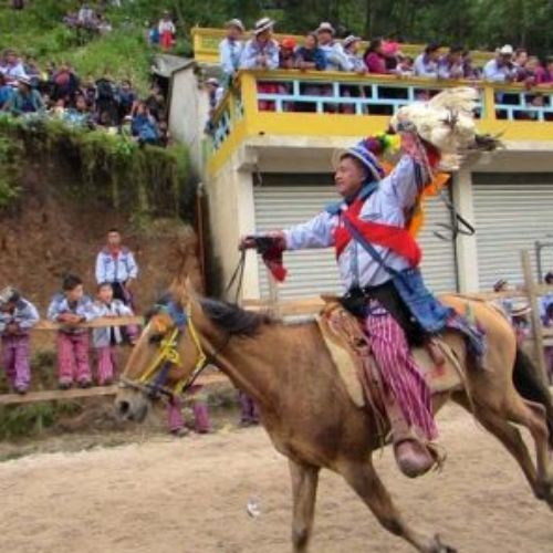 Carrera de Cintas en Todos Santos Cuchumatán