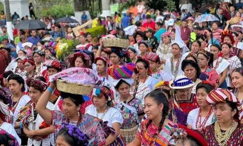Festival Cultural Elección Rabín Ajaw en Cobán
