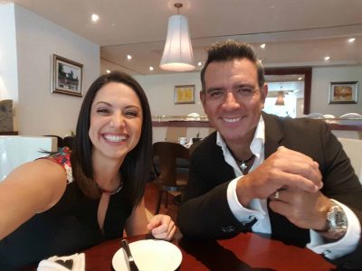 En una entrevista con Héctor Sandarti (Foto: Facebook/Tuti Furlán)