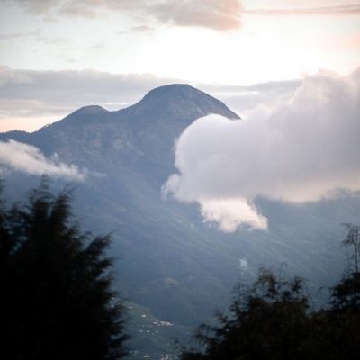 Volcán Tajumulco en Guatemala