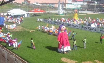 desfile de feria en sololá