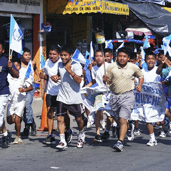 Antorchas de Independencia en Guatemala