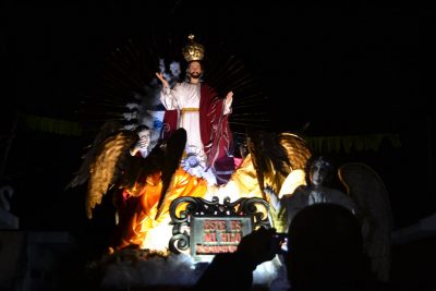 procesión de nueva santa rosa
