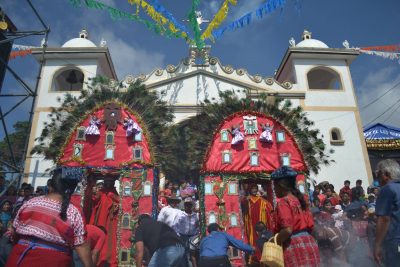 procesión de san andrés semetabaj