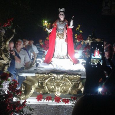 procesion de santa barbara