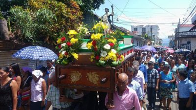 procesión de santiago apostol en coatepeque