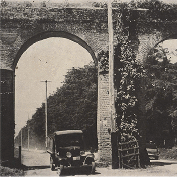 Acueducto de Pinula en la Ciudad de Guatemala