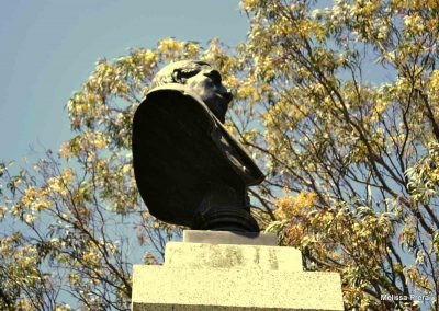 Busto de Benito Juárez en Guatemala