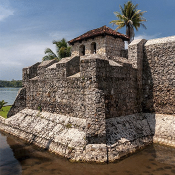 Castillo de San Felipe en Guatemala