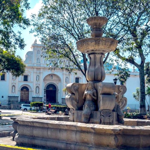 Fuente de las Sirenas en Antigua Guatemala