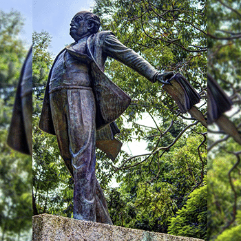 Monumento a Miguel Ángel Asturias en Guatemala