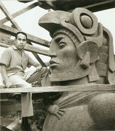 Monumento en Guatemala al Héroe Nacional Tecún Umán 