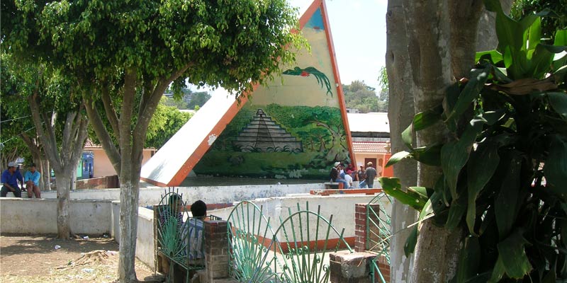 Parque Central de Municipio de Moyuta departamento de Jutiapa