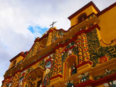 detalles de la iglesia de xecul
