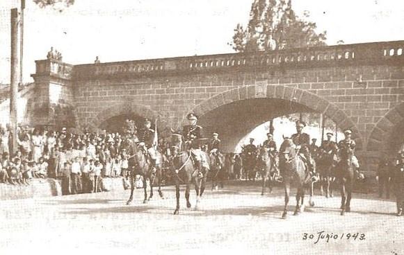 jorge ubico en el puente de la penitenciaria