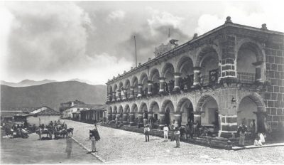 palacio del ayuntamiento en sus inicios
