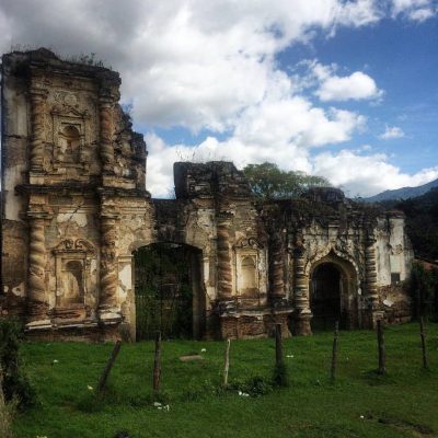ruinas de candelaria en antigua guatemala