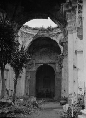 ruinas de la catedral de la antigua