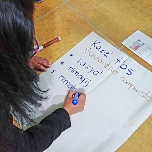 Palabras en idioma kaqchikel de Guatemala
