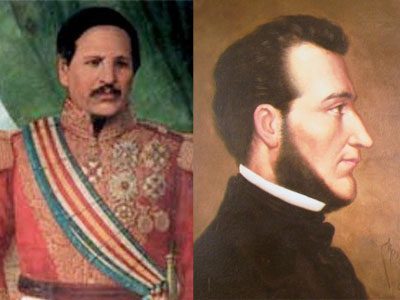 francisco morazan y rafael carrera