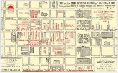 mapa del centro historico
