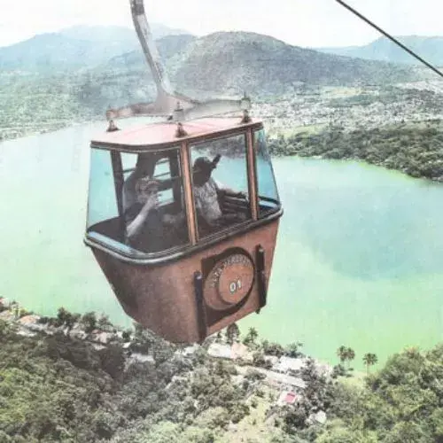 Historia del teleférico de Amatitlán