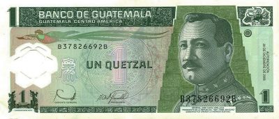 billete de un quetzal actualidad