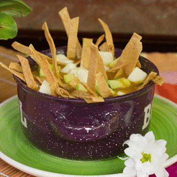 receta sopa tortilla guatemala