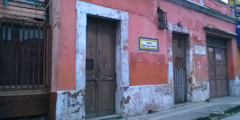 Casa de Miguel Ángel Asturias en el Centro Histórico