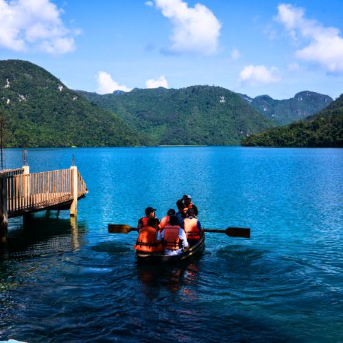 Laguna Brava en Huehuetenango, Guatemala