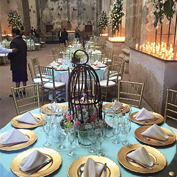 Precios de alquiler de las ruinas para eventos en Antigua Guatemala