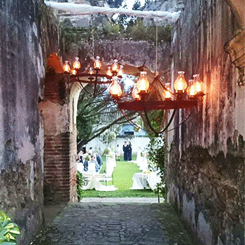 Precios de alquiler de las ruinas para eventos en Antigua Guatemala