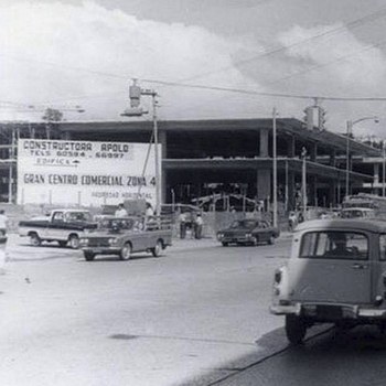 Trazo de la zona 4 de la Ciudad de Guatemala