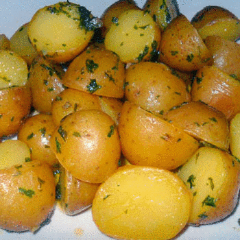 papas con perejil